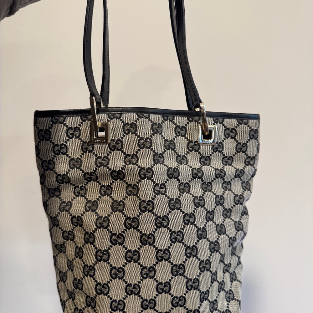 Gucci Black and Gray Women's Tote Bag